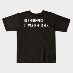 In retrospect it was inevitable Bitcoin BTC Musk Kids T-Shirt